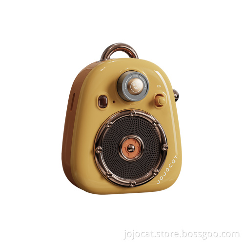 Cute Look Gift for Girls Portable Vintage Speaker